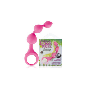 Stimulateur anal rose à boules 
